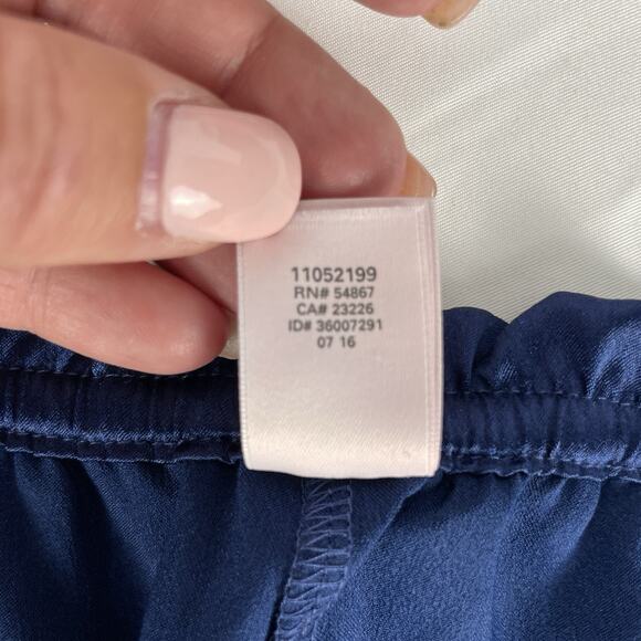 Victoria's Secret Satin Cami Set Navy Blue size M/L - Picture 10 of 10